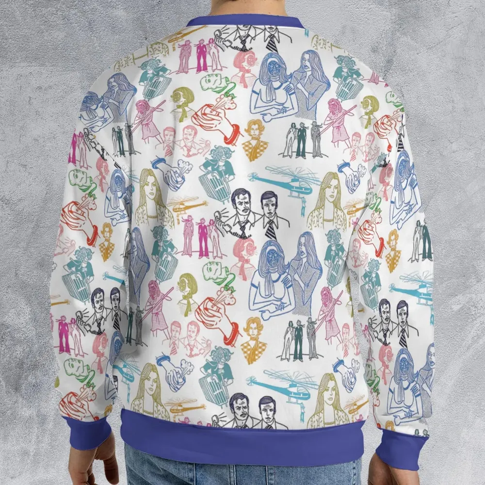 She Has The Strength To Do Anything The Bionic Woman All-over Print Sweatshirt - 2