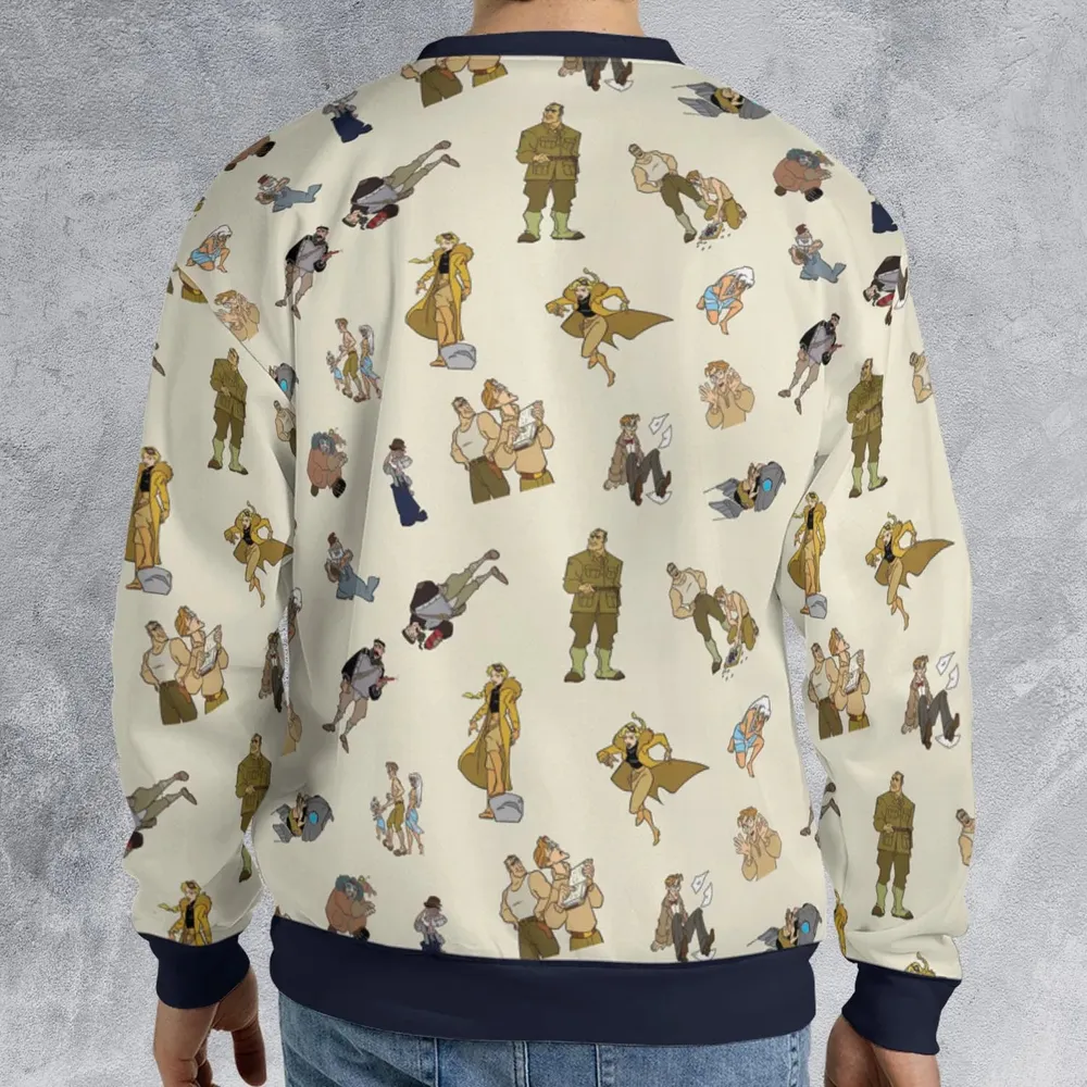 Adventure In Atlantis The Lost Empire All-over Print Sweatshirt - 2