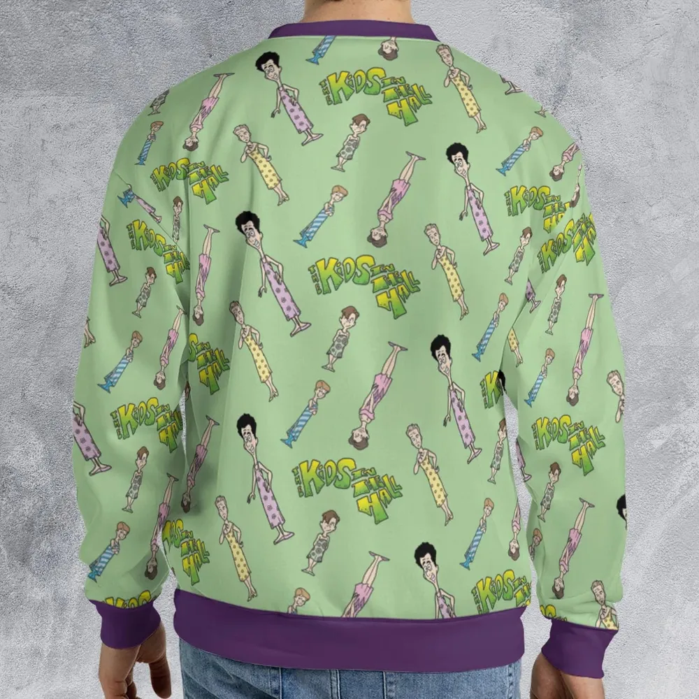 The Kids in the Hall characters All-over Print Sweatshirt - 2