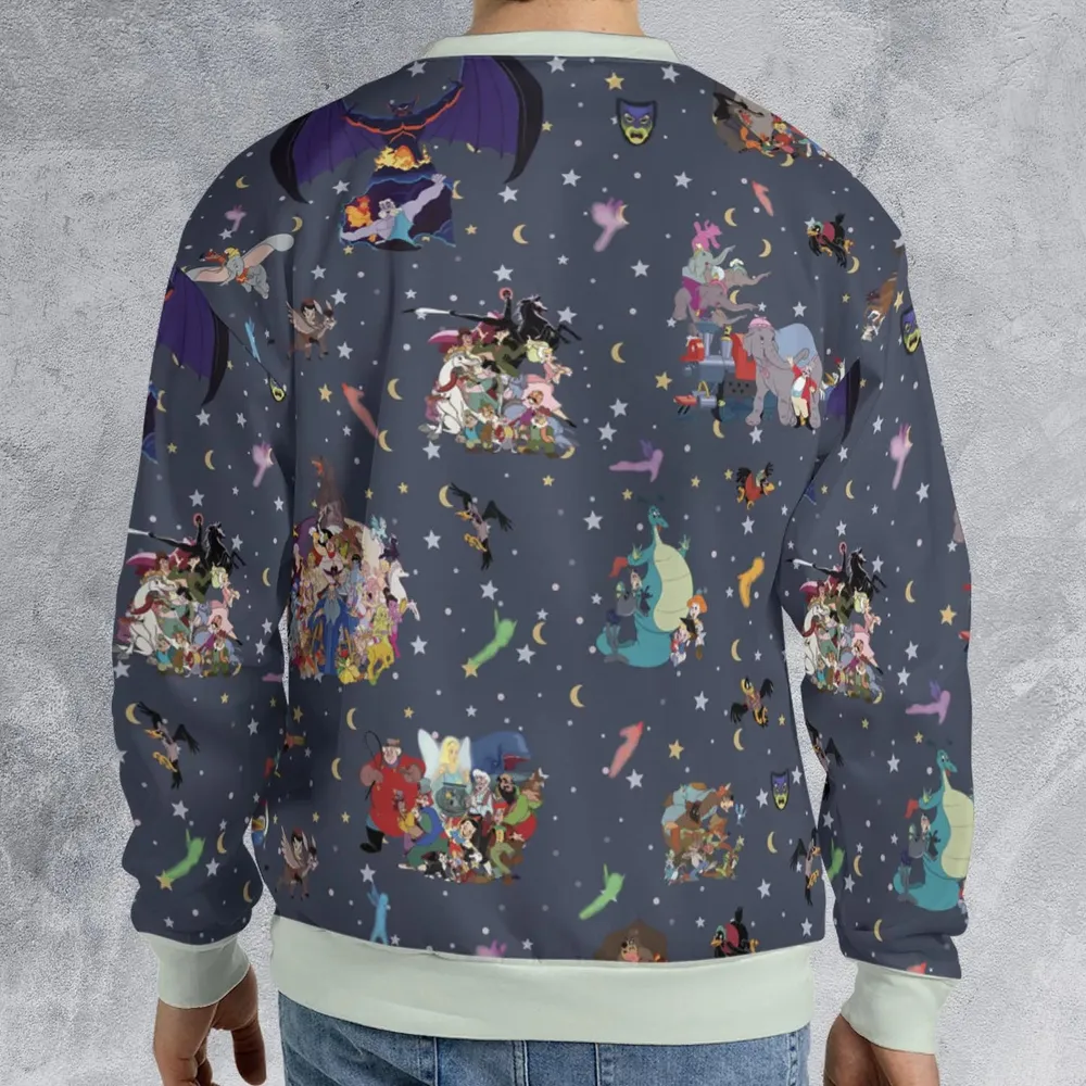 Classic Cartoon 1937-1949 All-over Print Sweatshirt - 2