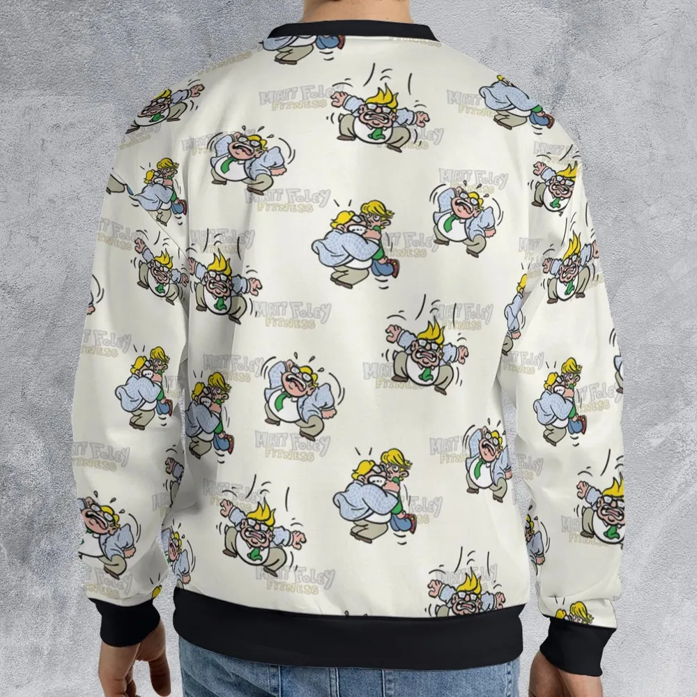Matt Foley Fitness Exercises SNL All-over Print Sweatshirt - 2