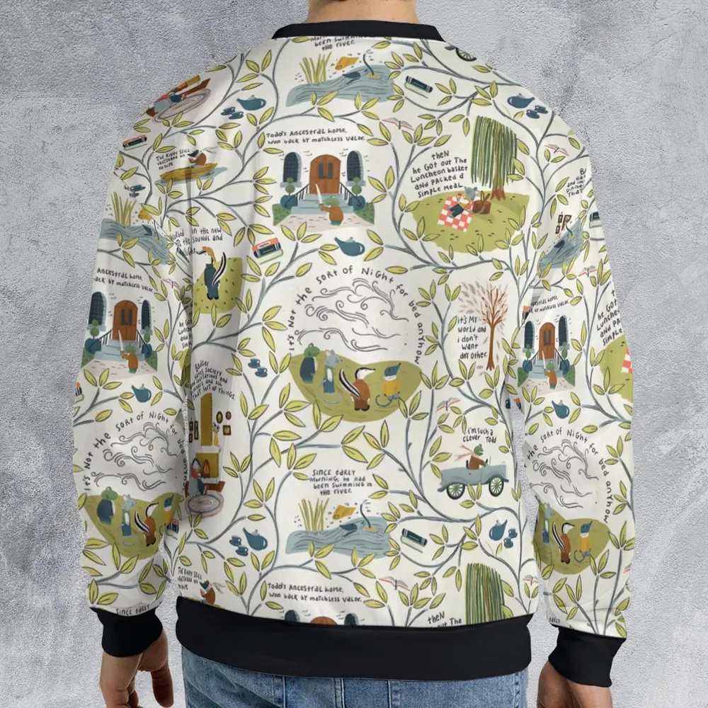 Mr Toad And Friends The Wind in the Willows All-over Print Sweatshirt - 2