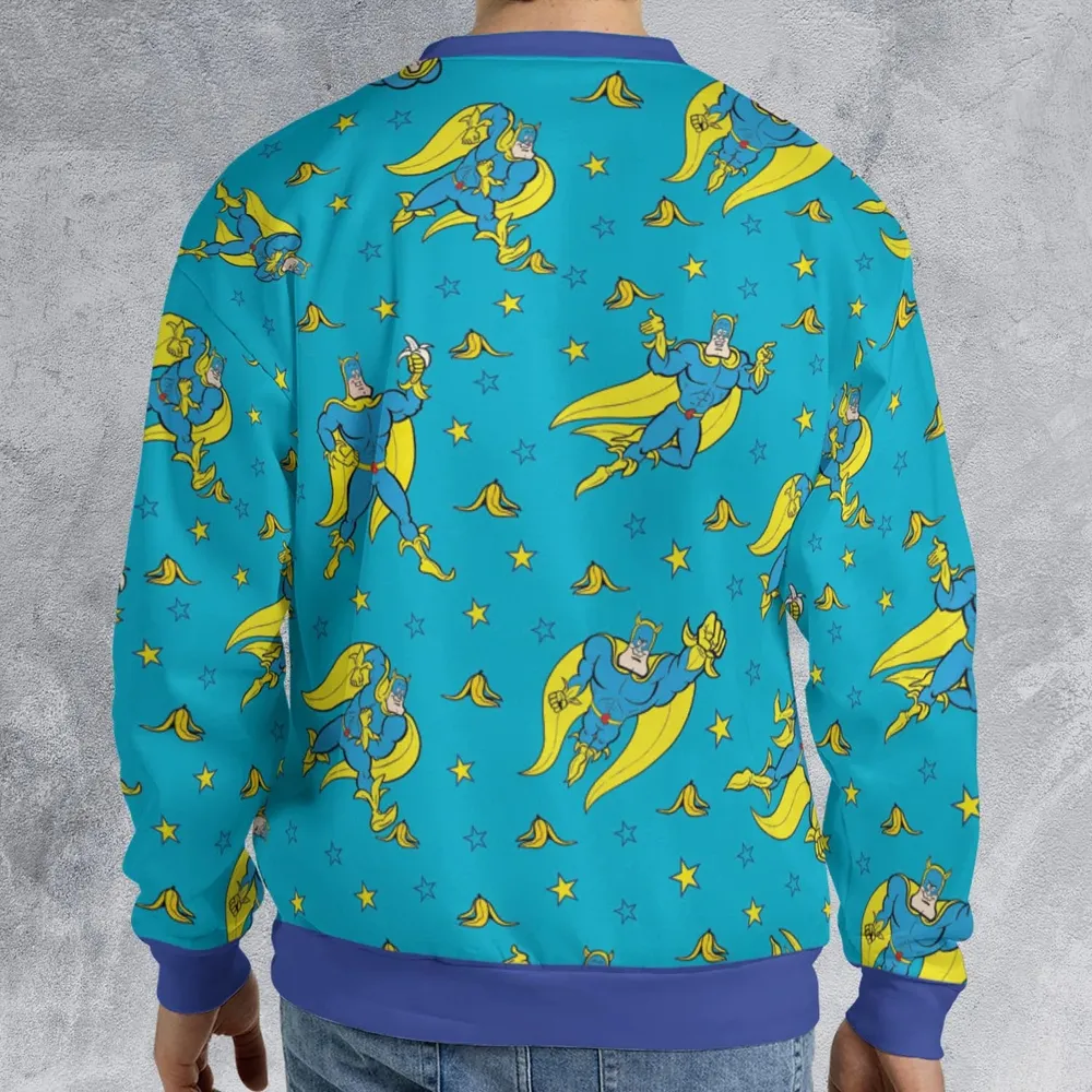 Banana and Bananaman All-over Print Sweatshirt - 2
