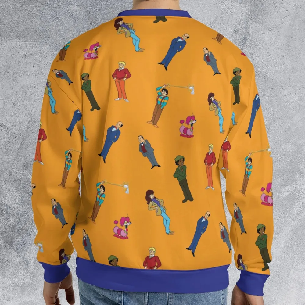 Mork Madness Mork and Mindy All-over Print Sweatshirt - 2