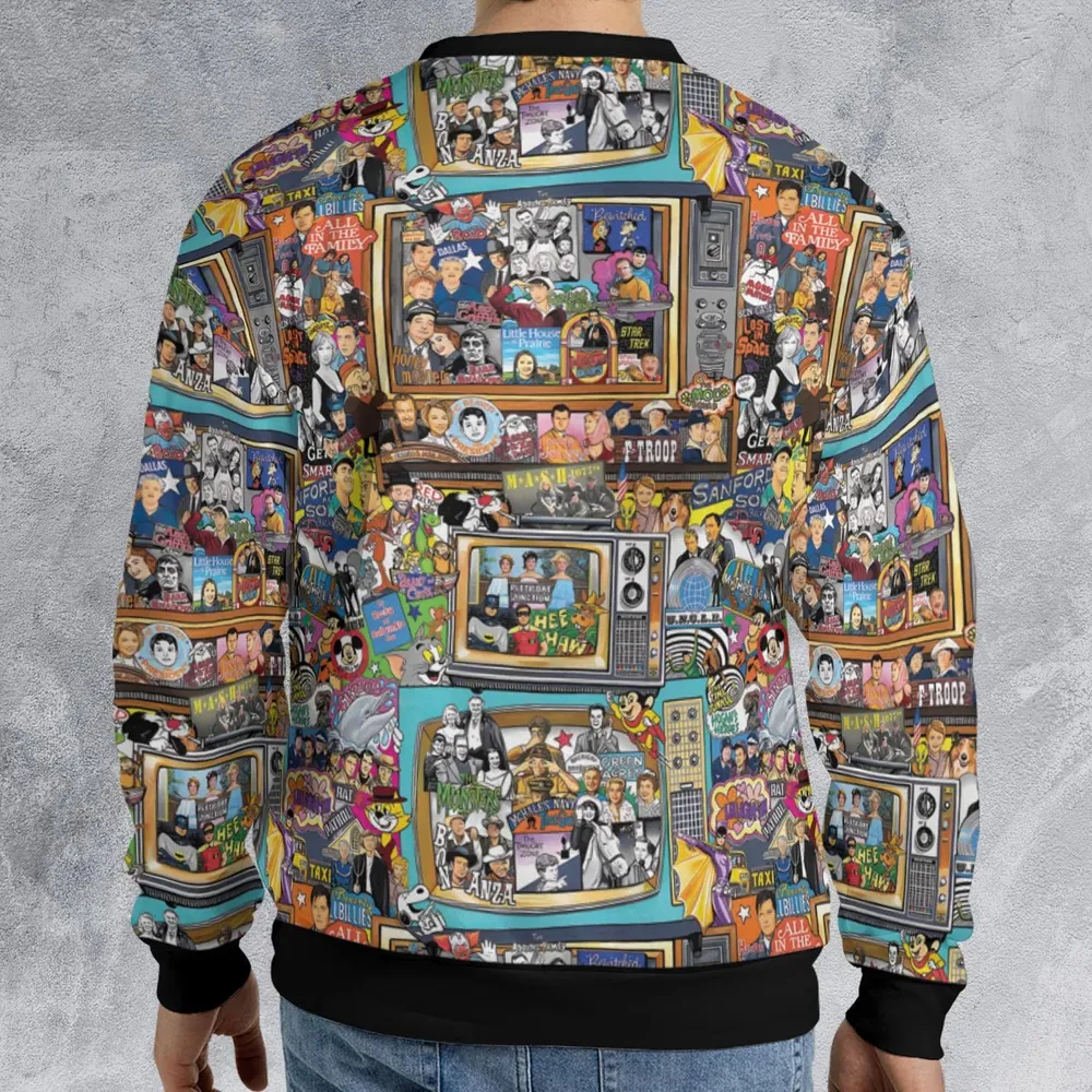 Timeless Memories of TV All-over Print Sweatshirt - 2