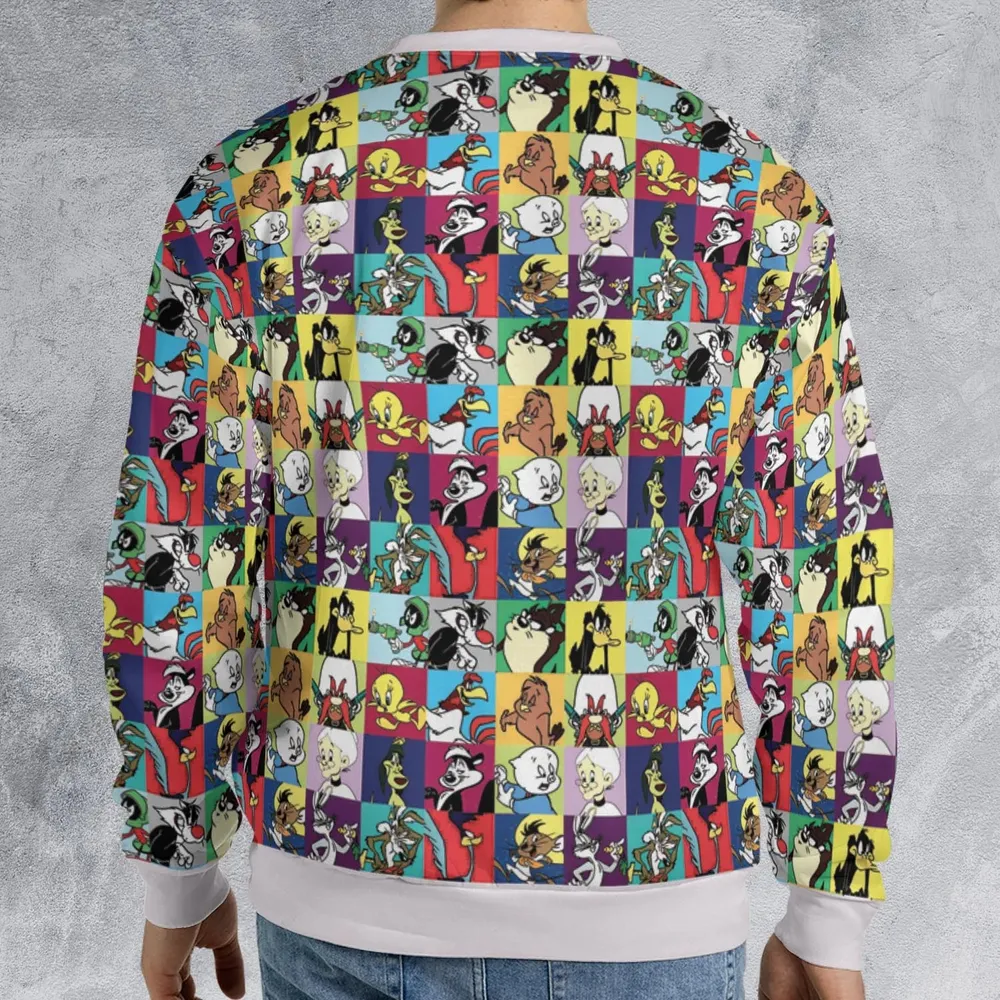 Saturday Morning Nostalgia All-over Print Sweatshirt - 2