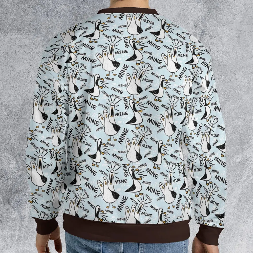 Mine Mine Mine Seagulls All-over Print Sweatshirt - 2
