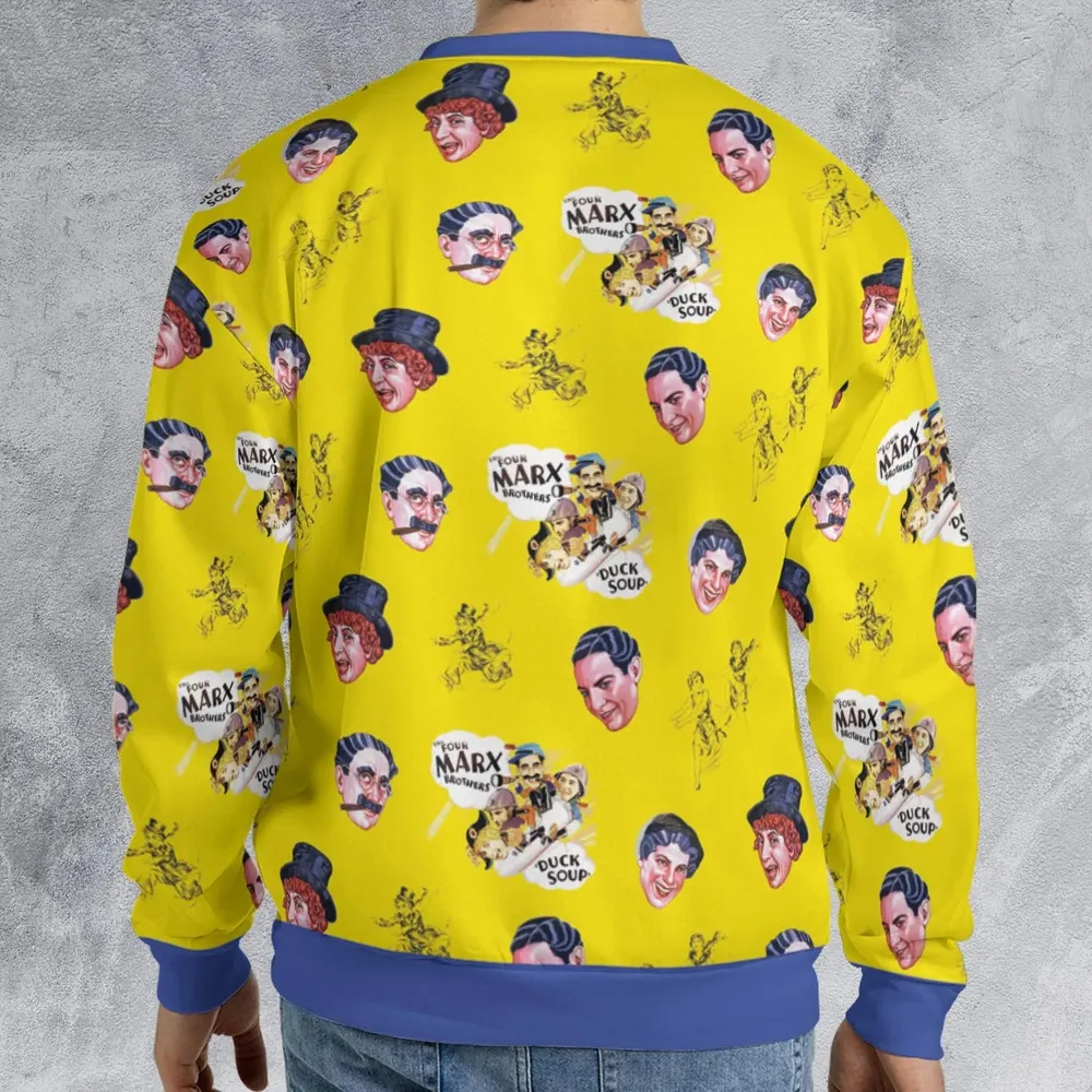 The Duck Soup The Marx Brothers All-over Print Sweatshirt - 2