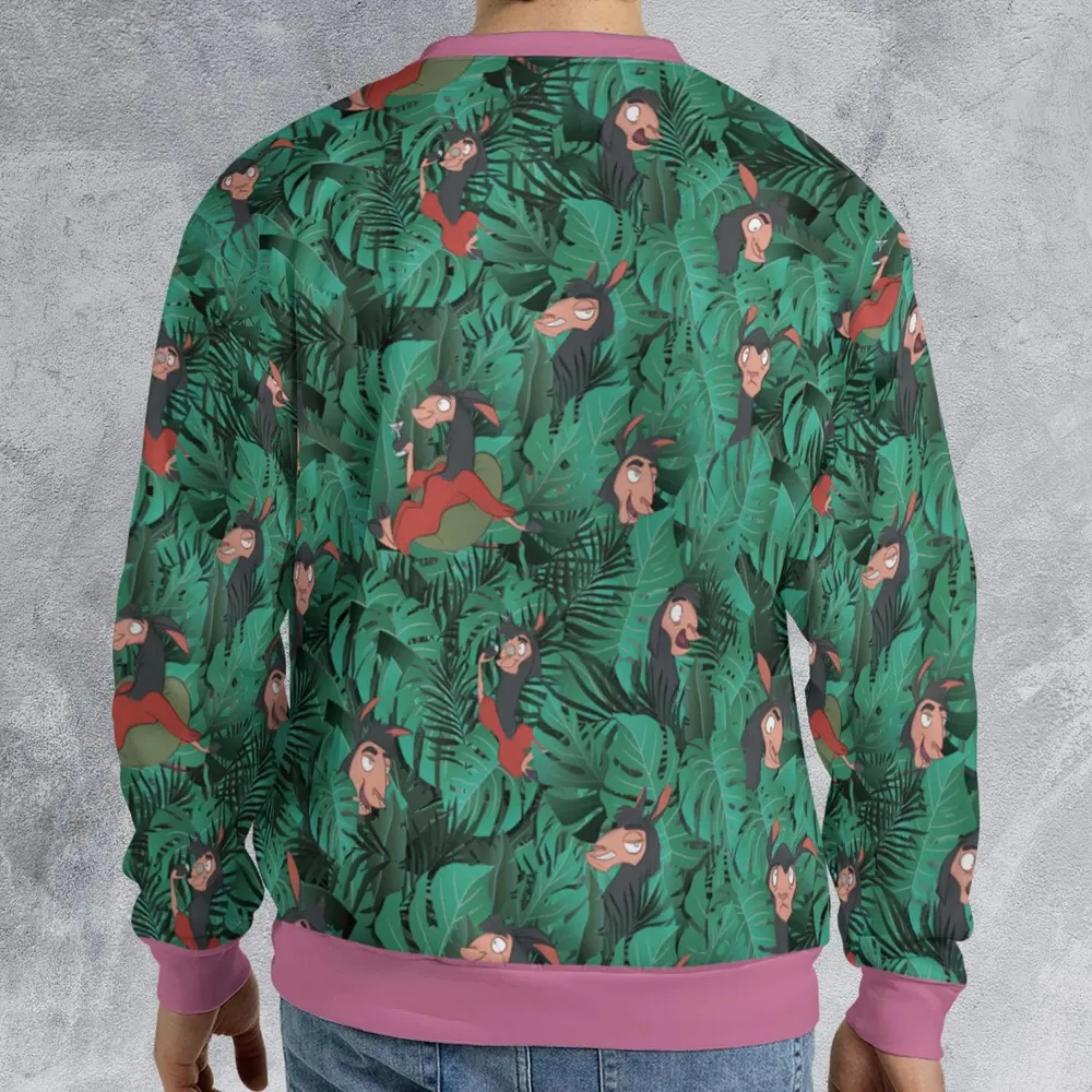 Llama Kuzco The Emperor's New Groove All-over Print Sweatshirt - 2