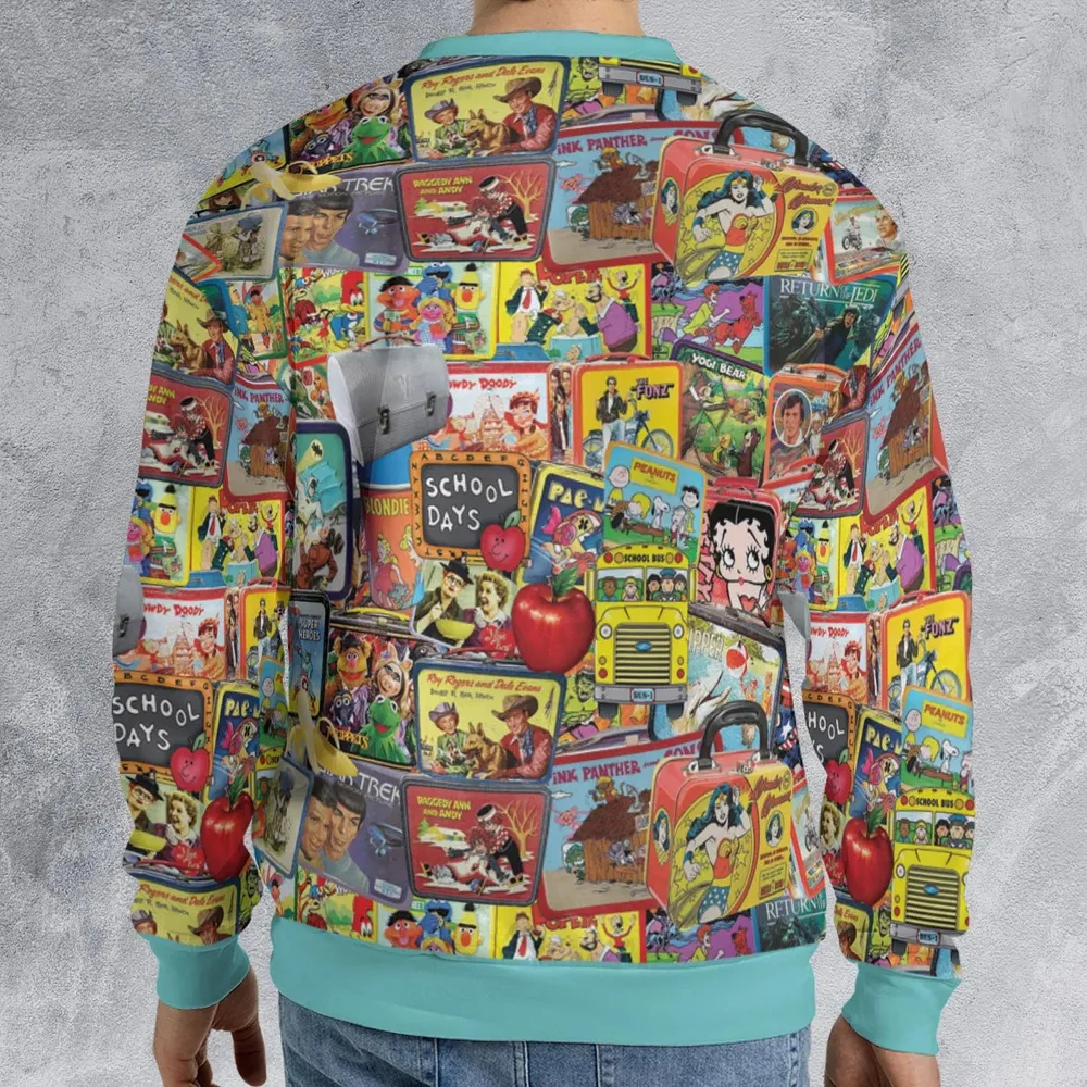 Retro Land TV Shows All-over Print Sweatshirt - 2