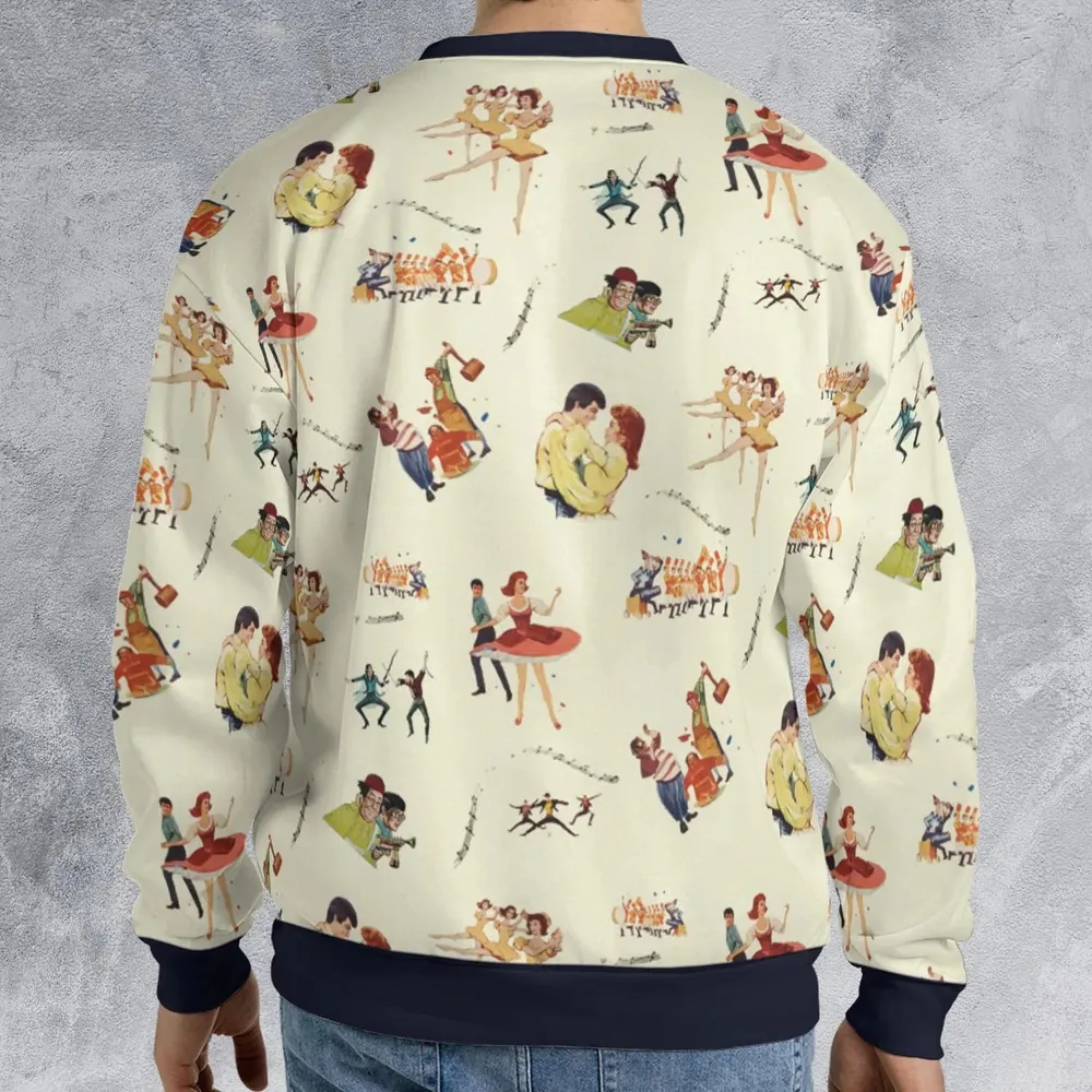 Babes in Toyland Characters All-over Print Sweatshirt - 2