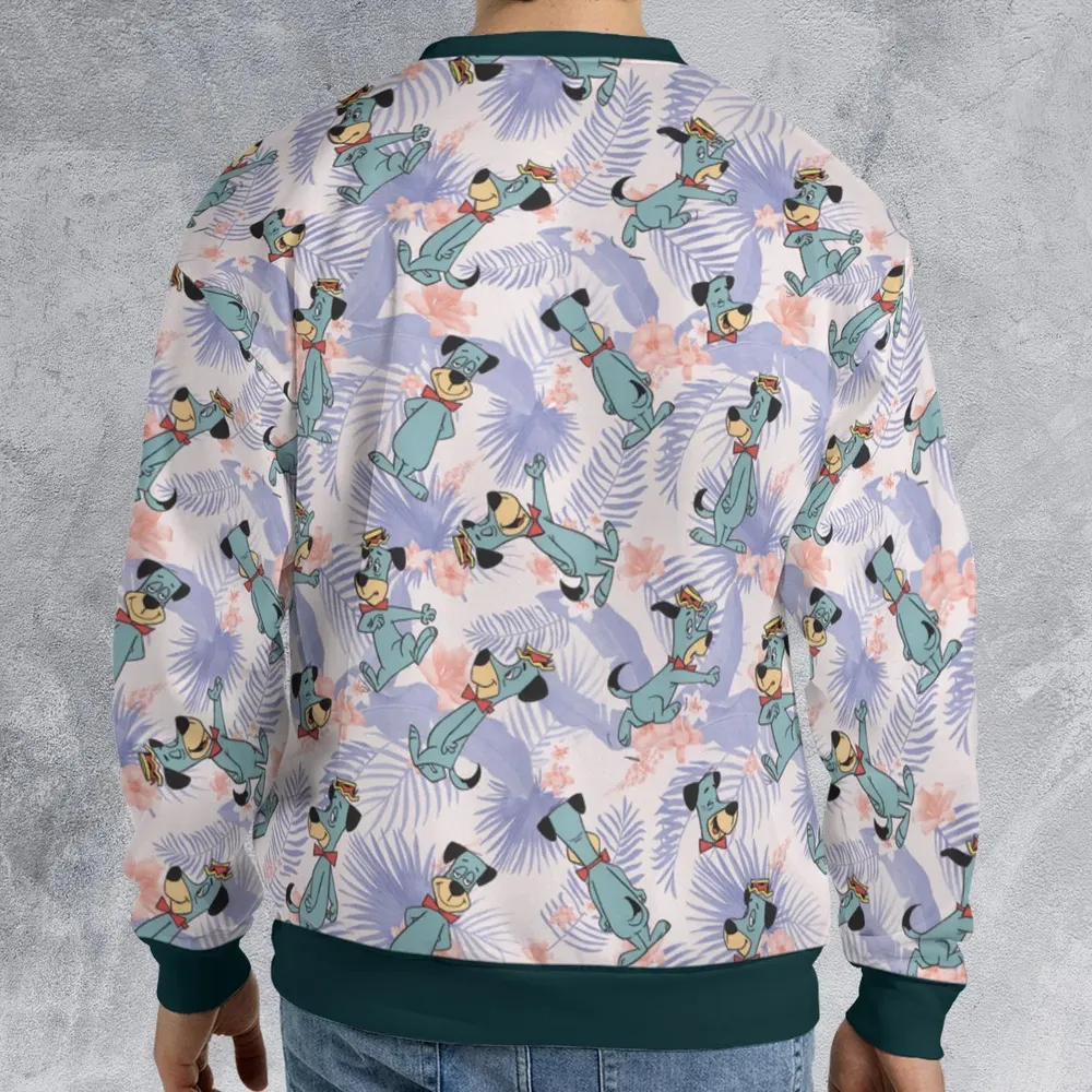 Huckleberry Hound Pattern All-over Print Sweatshirt - 2
