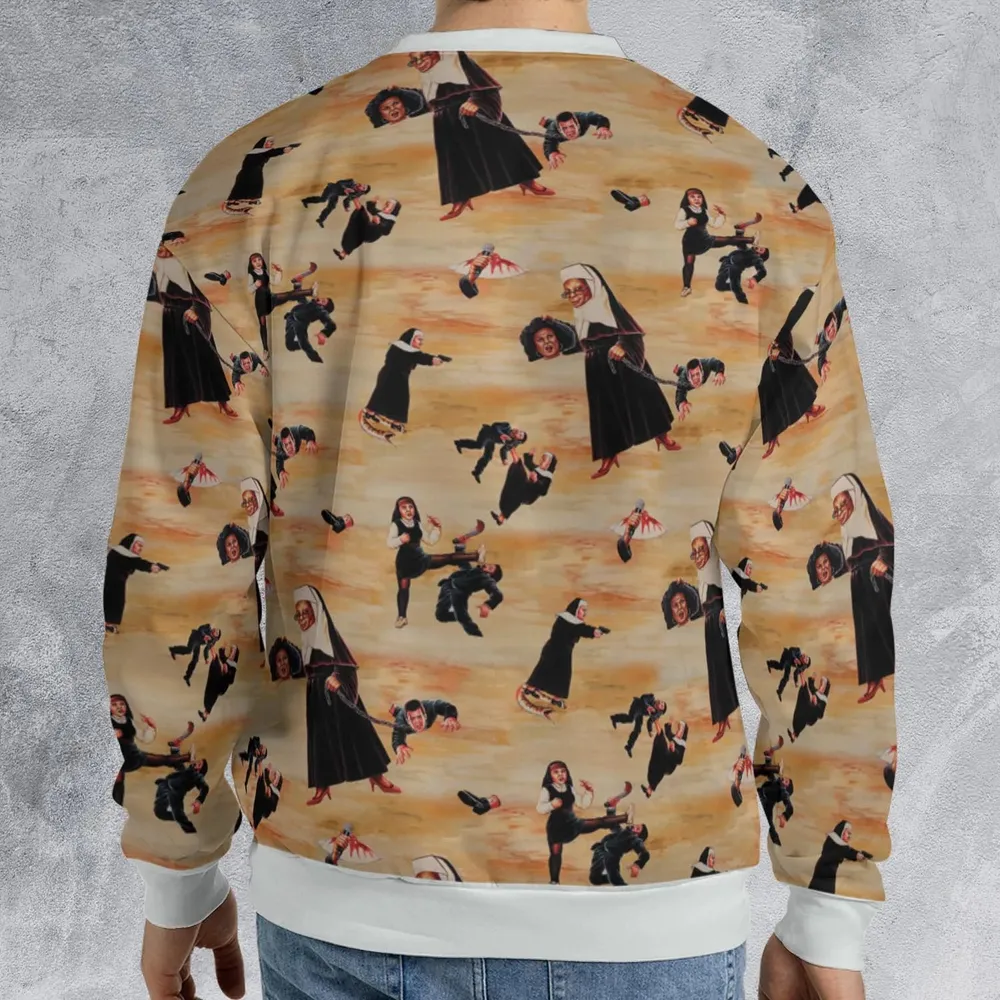 Bless You Sister Act All-over Print Sweatshirt - 2