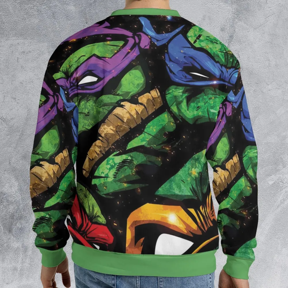 Four Ninja Turtles TMNT All-over Print Sweatshirt - 2