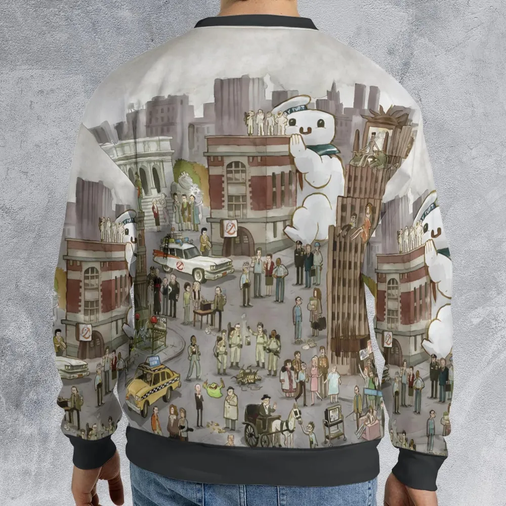 Ghostbusterland Ghostbusters All-over Print Sweatshirt - 2