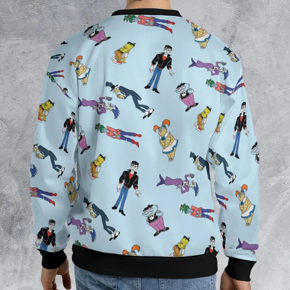 Animated Undead Gravedale High All-over Print Sweatshirt - 2