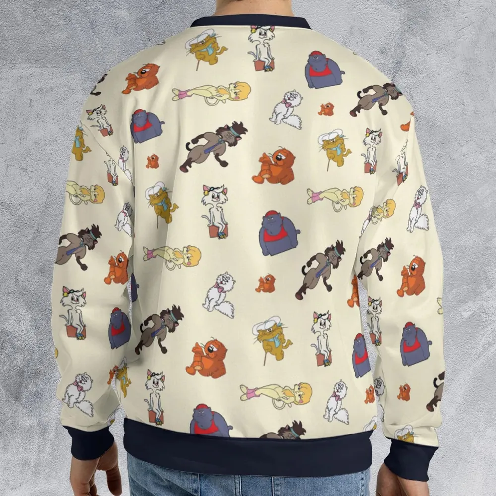 Heathcliff and the Catillac Cats All-over Print Sweatshirt - 2