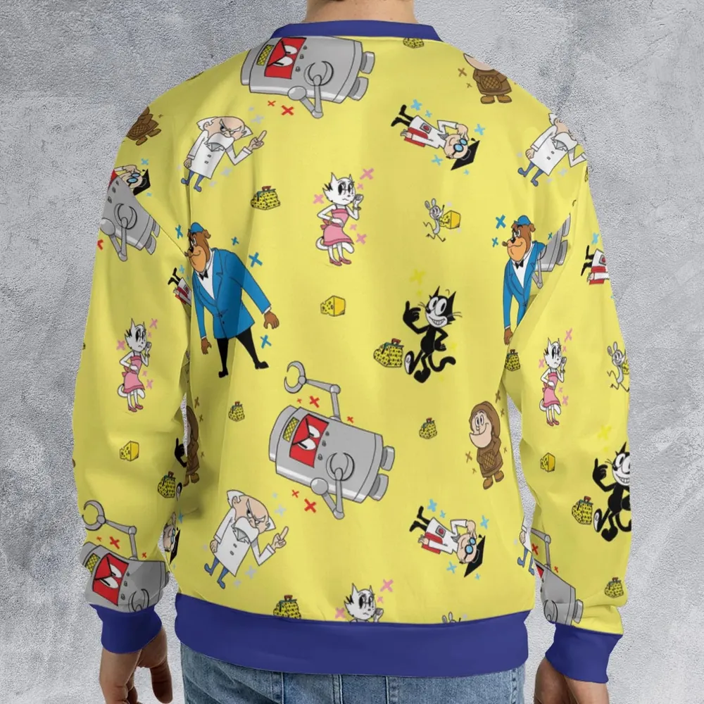 Felix The Cat Characters All-over Print Sweatshirt - 2