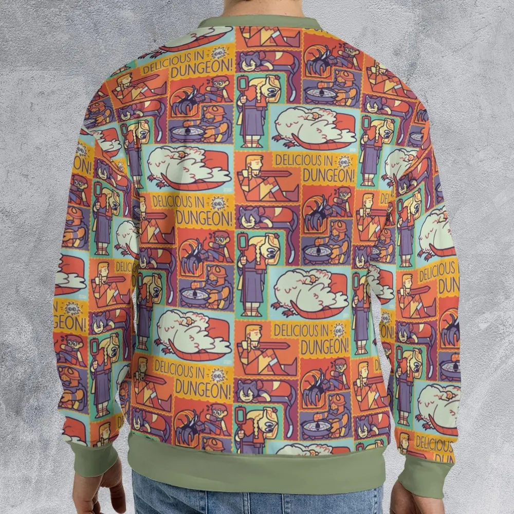 Delicious In Dungeon All-over Print Sweatshirt - 2