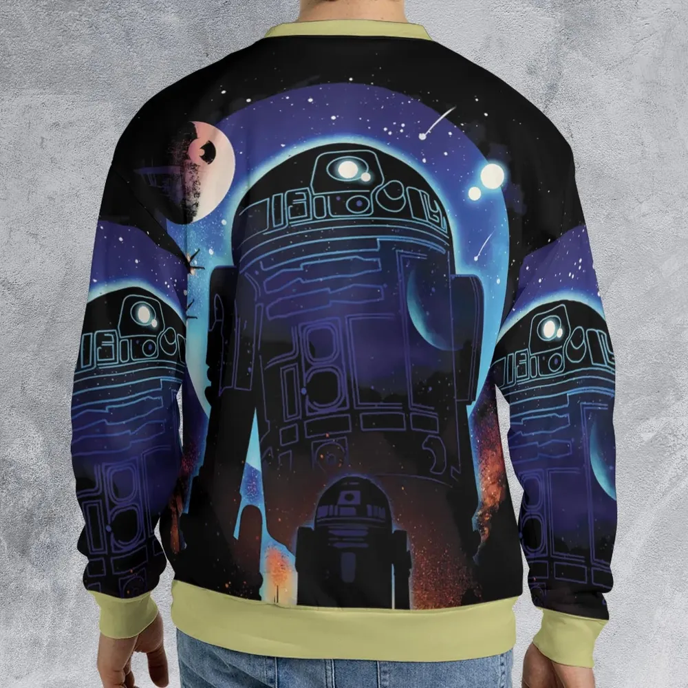Droid Night Star Wars All-over Print Sweatshirt - 2