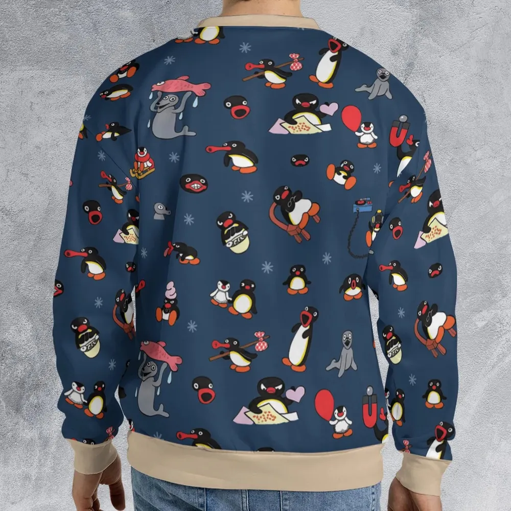 Noot Noot Pingu All-over Print Sweatshirt - 2