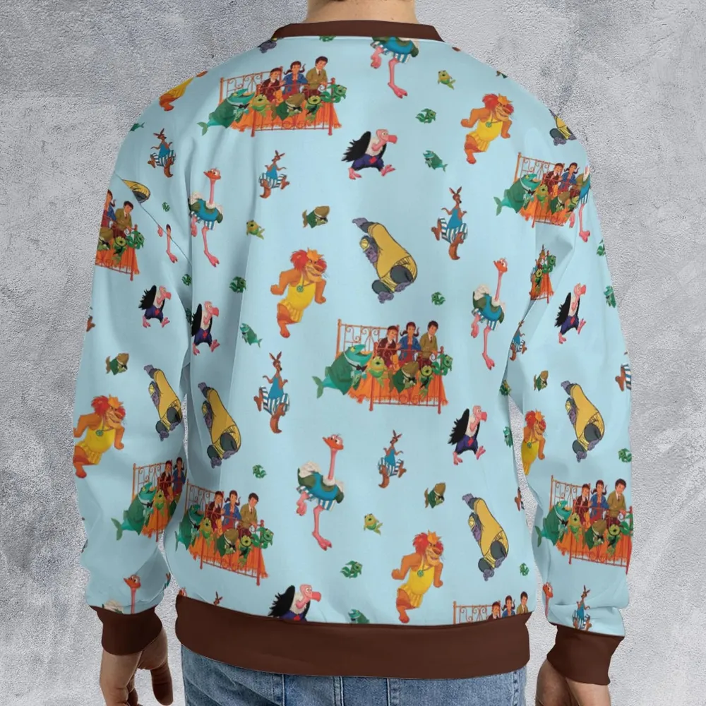 Bedknobs and broomsticks Characters All-over Print Sweatshirt - 2
