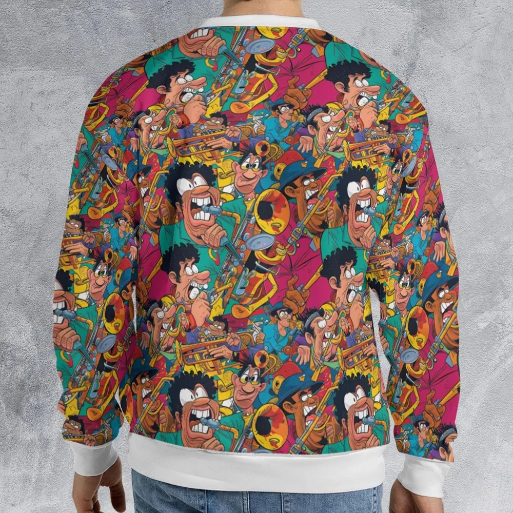 Fat Albert Animated Spin-offs All-over Print Sweatshirt - 2