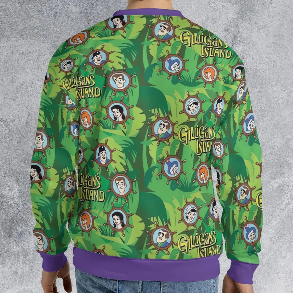 Gilligan's Island Characters All-over Print Sweatshirt - 2