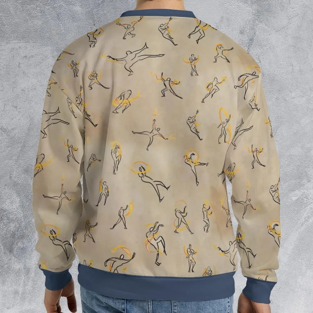 Fire Scroll Avatar The Last Airbender All-over Print Sweatshirt - 2