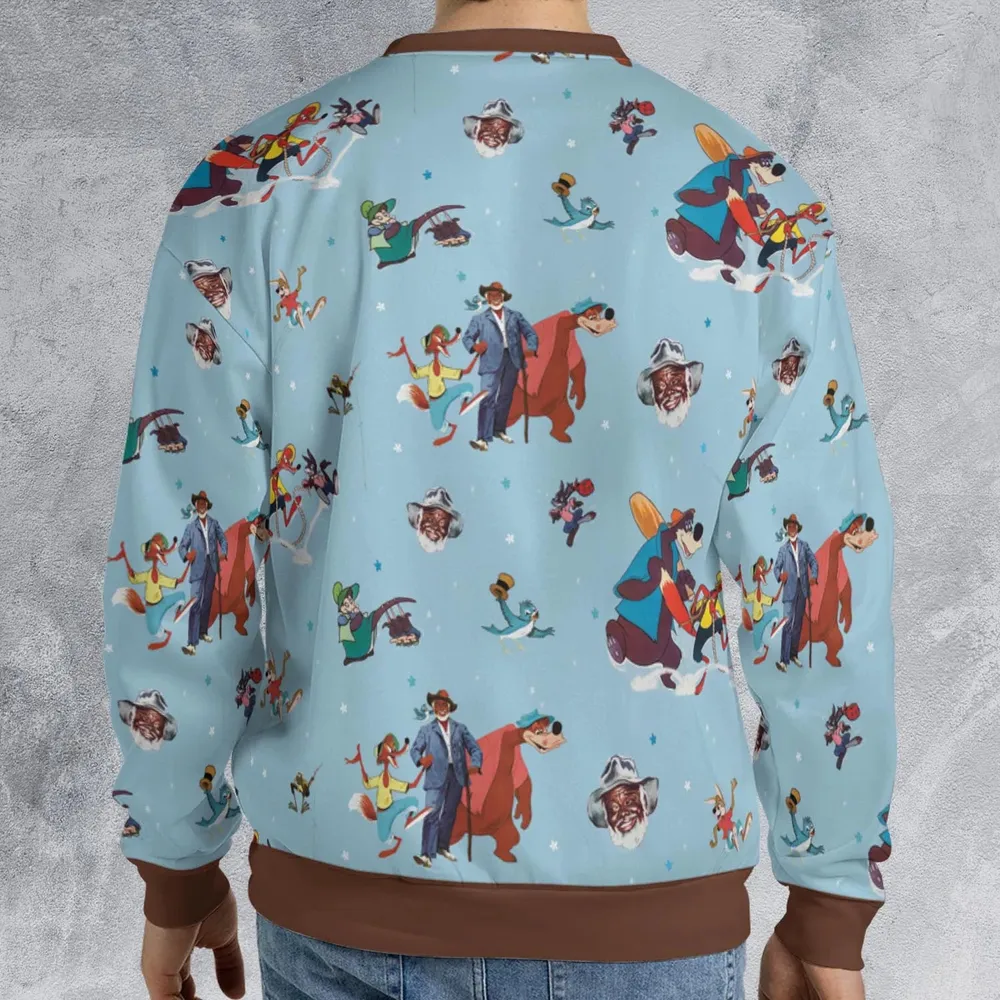 Song of The South Characters All-over Print Sweatshirt - 2