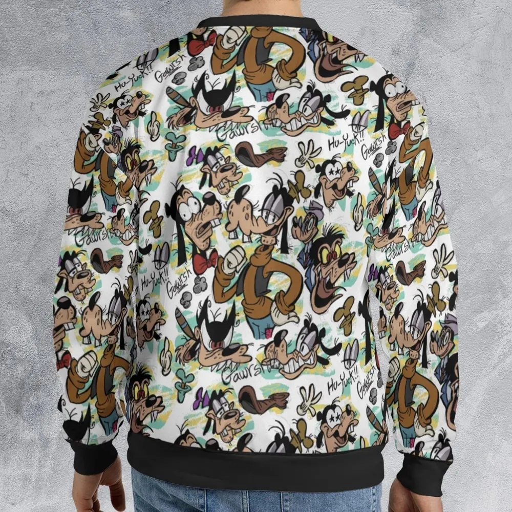Many Faces Of Goofy All-over Print Sweatshirt - 2