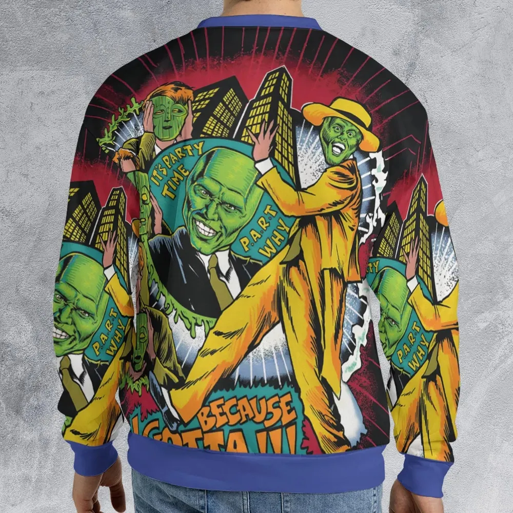 Party Time The Mask All-over Print Sweatshirt - 2