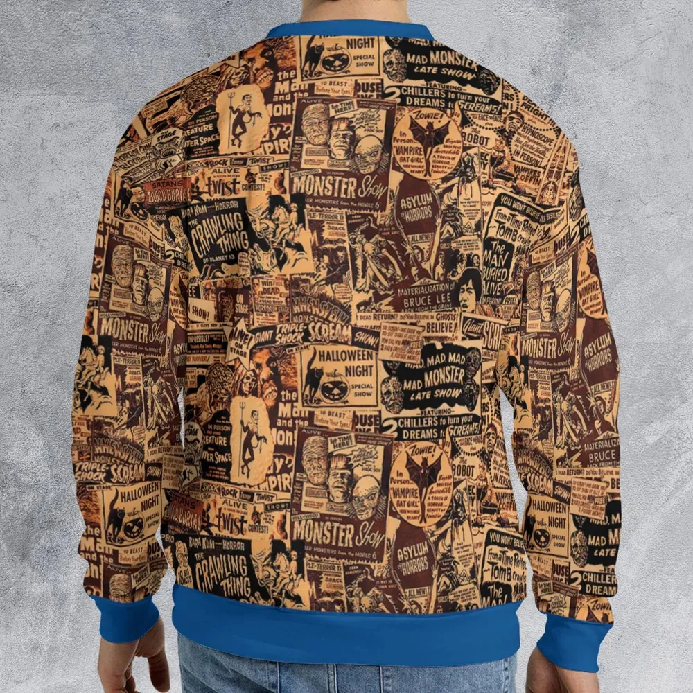 The Monster Show Mashup All-over Print Sweatshirt - 2
