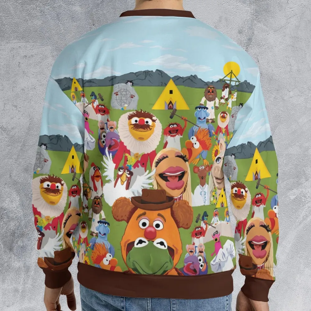 MupSommar Midsommar and The Muppet Show All-over Print Sweatshirt - 2