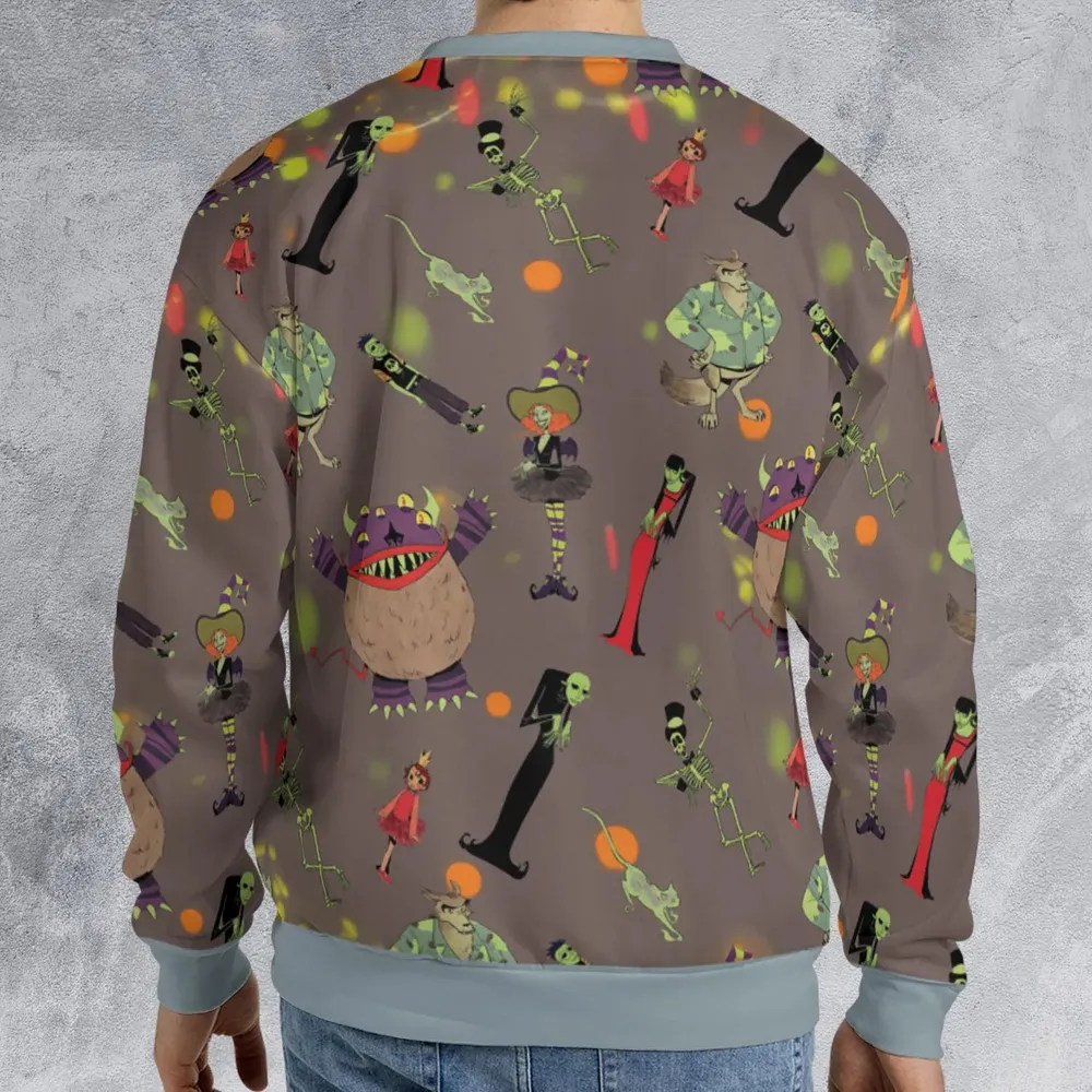 Scary Godmother Characters All-over Print Sweatshirt - 2