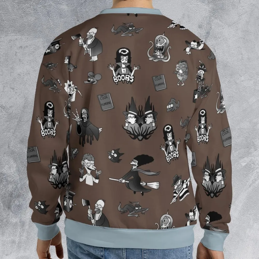 Treehouse of Horror The Simpsons All-over Print Sweatshirt - 2