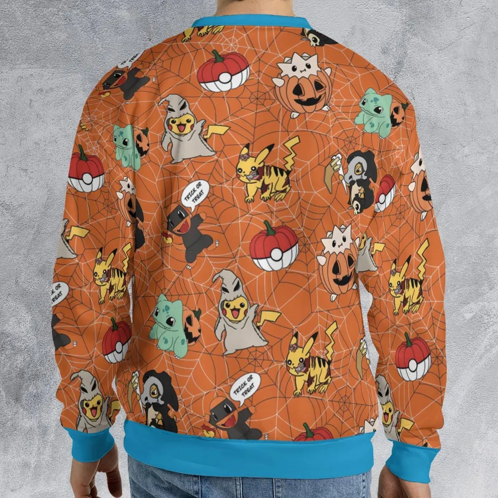Pokeween Pokemon All-over Print Sweatshirt - 2