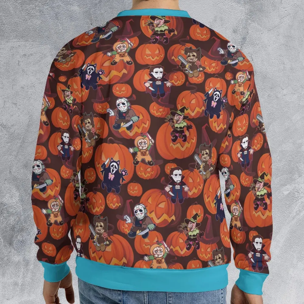 Halloween Slasher All-over Print Sweatshirt - 2