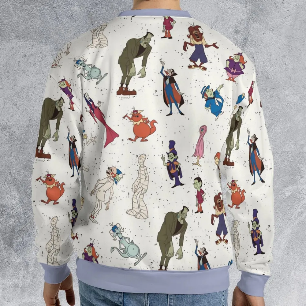 Groovie Goolies Halloween All-over Print Sweatshirt - 2