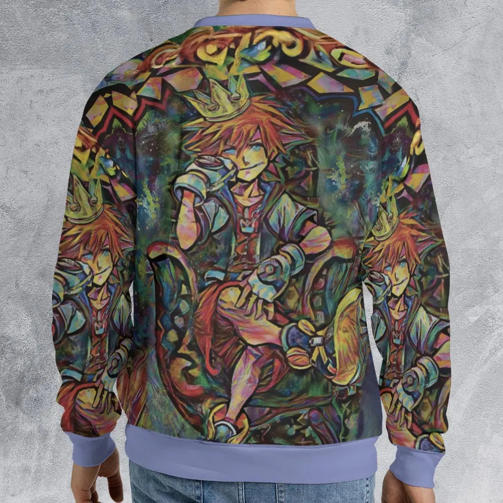 Trippy Sora Kingdom Hearts All-over Print Sweatshirt - 2