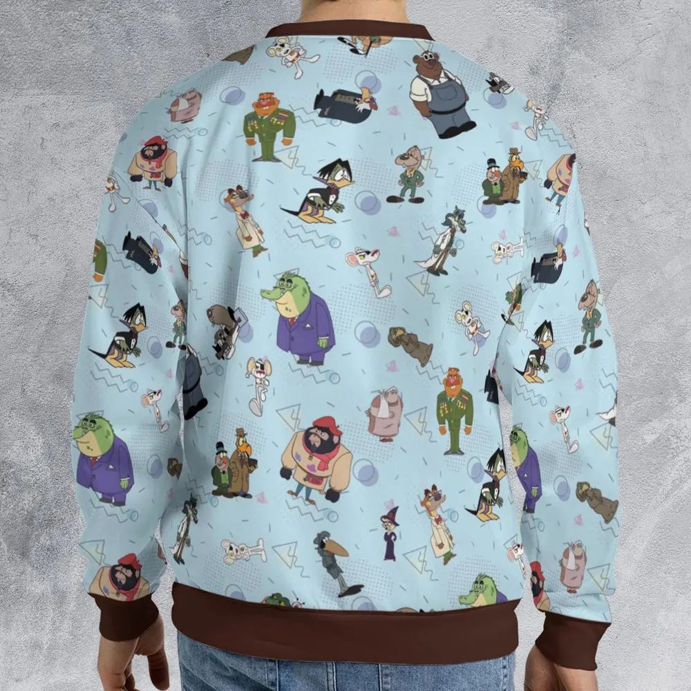 Danger Mouse Duckula Return All-over Print Sweatshirt - 2