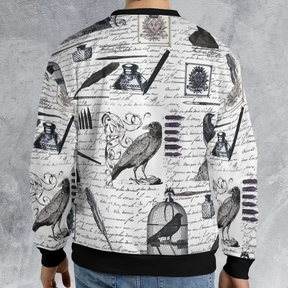 Nevermore The Raven Edgar Allan Poe All-over Print Sweatshirt - 2