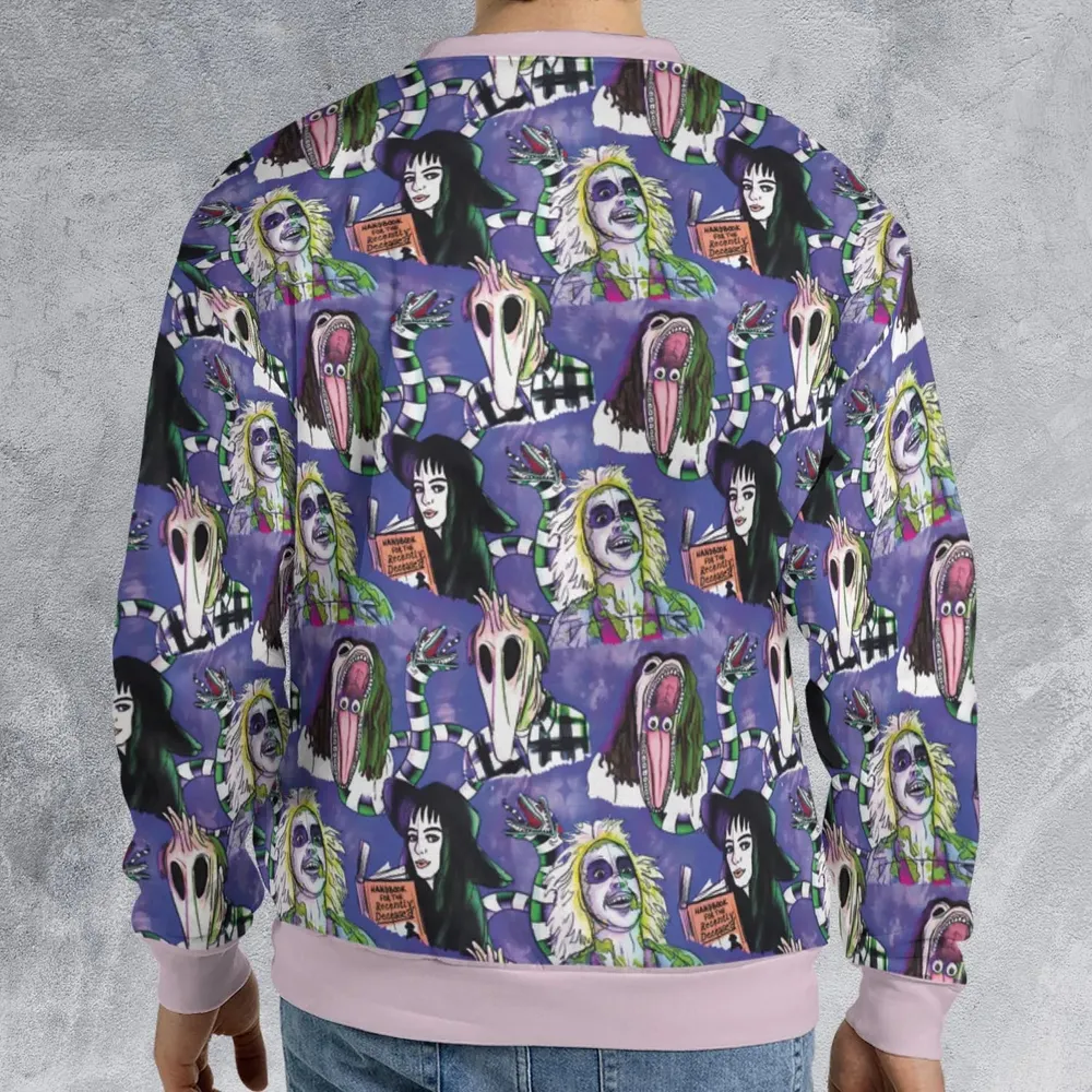 Beetle and Crew Beetlejuice All-over Print Sweatshirt - 2