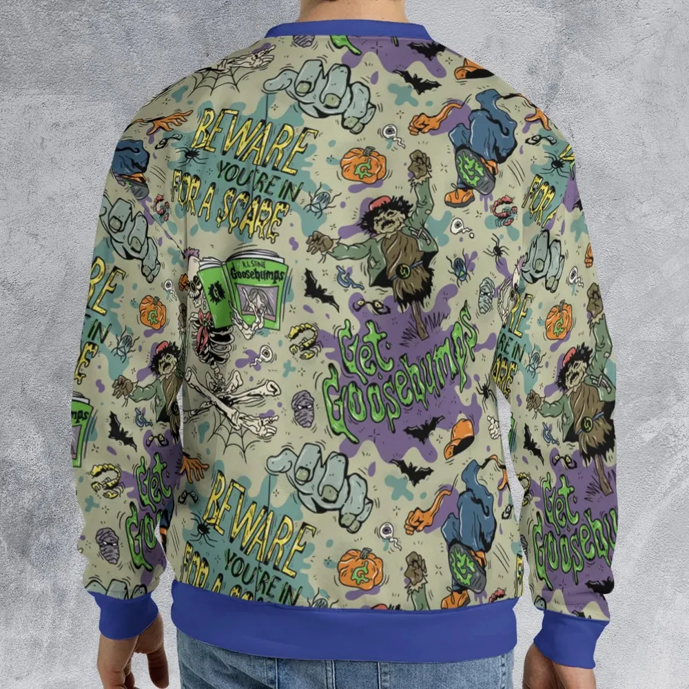 Beware You're In For A Scare Goosebumps All-over Print Sweatshirt - 2