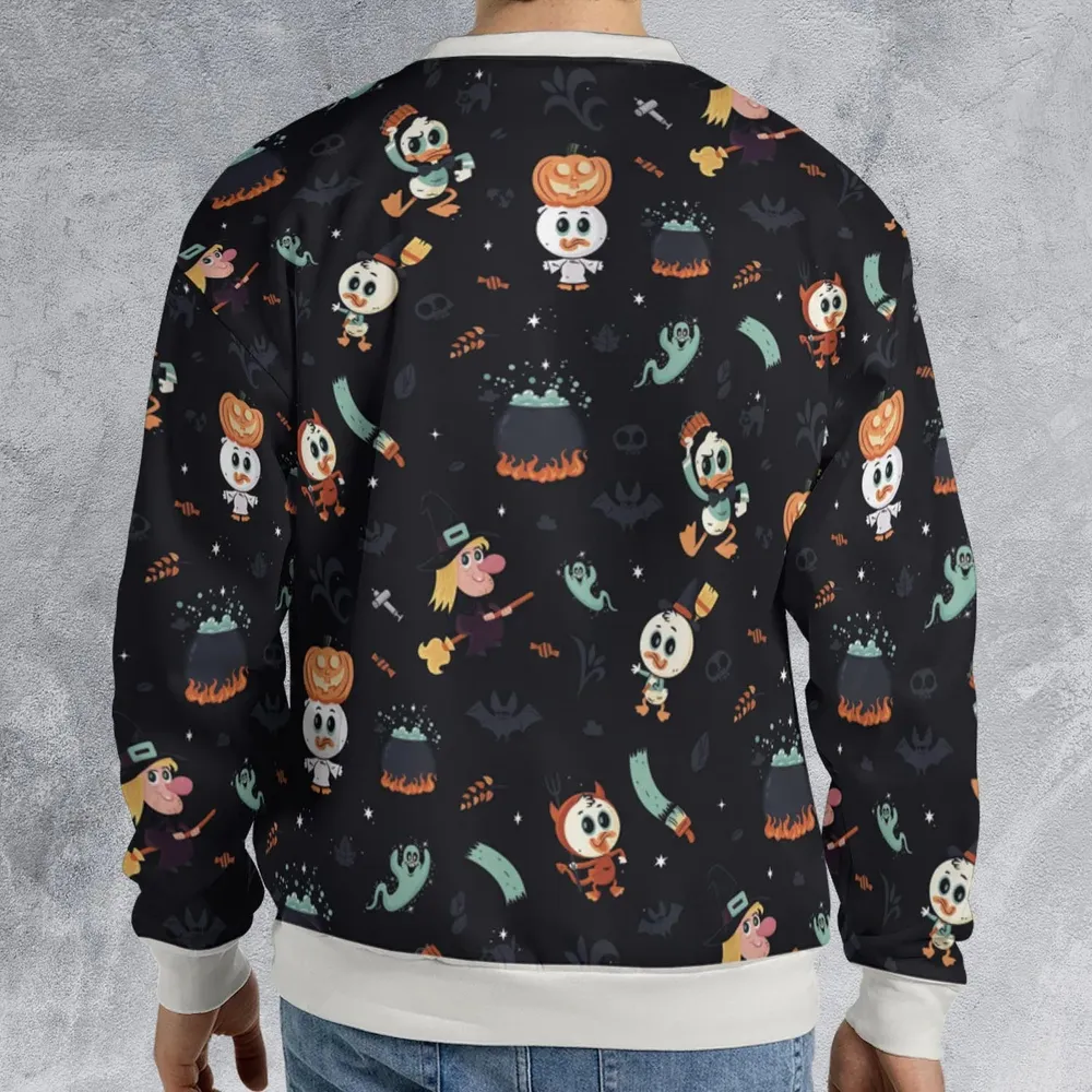 Quacky Halloween DuckTales All-over Print Sweatshirt - 2