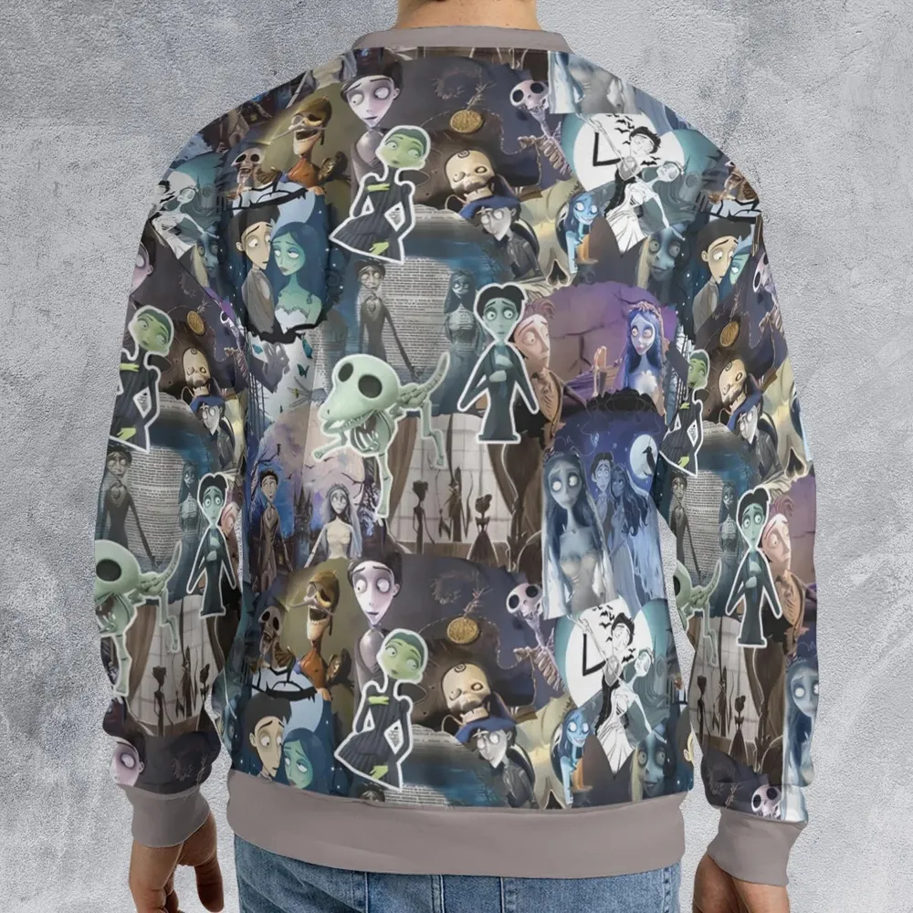 Unalive Bride Corpse Bride All-over Print Sweatshirt - 2