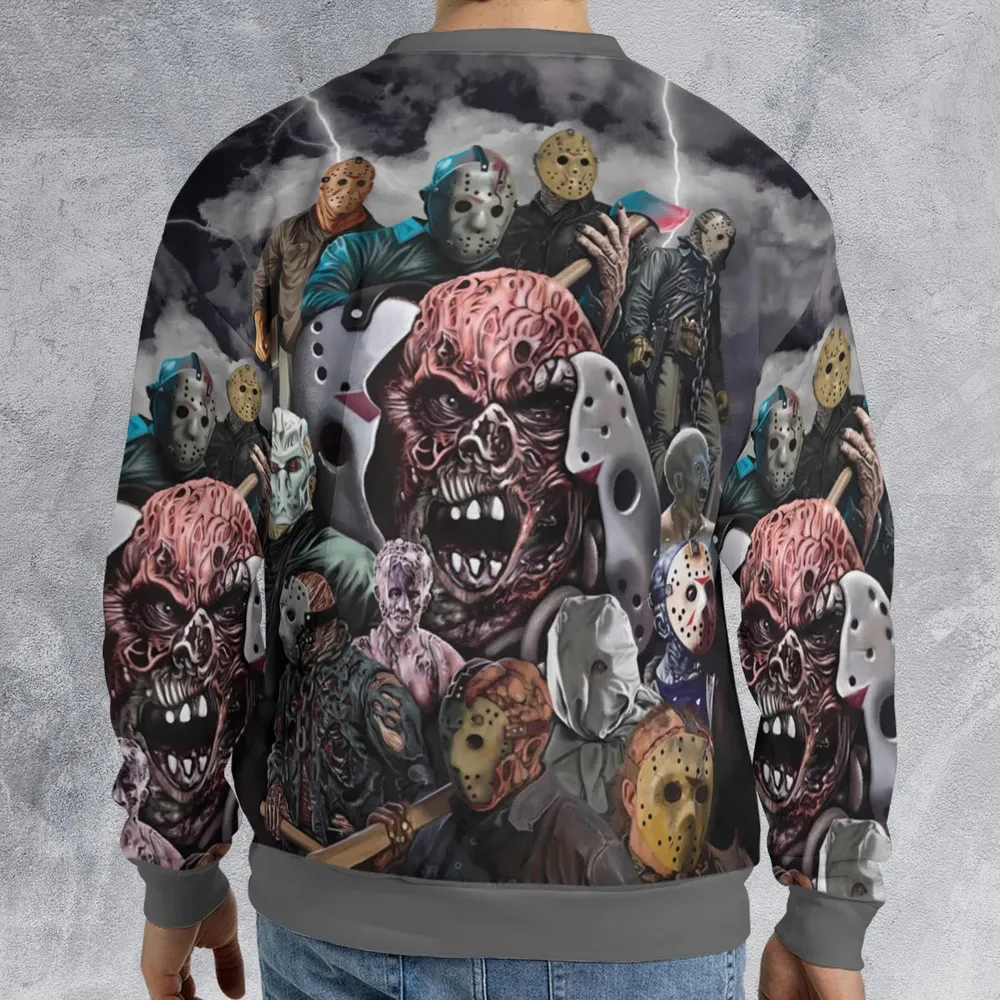 Jason Voorhees Evolution All-over Print Sweatshirt - 2