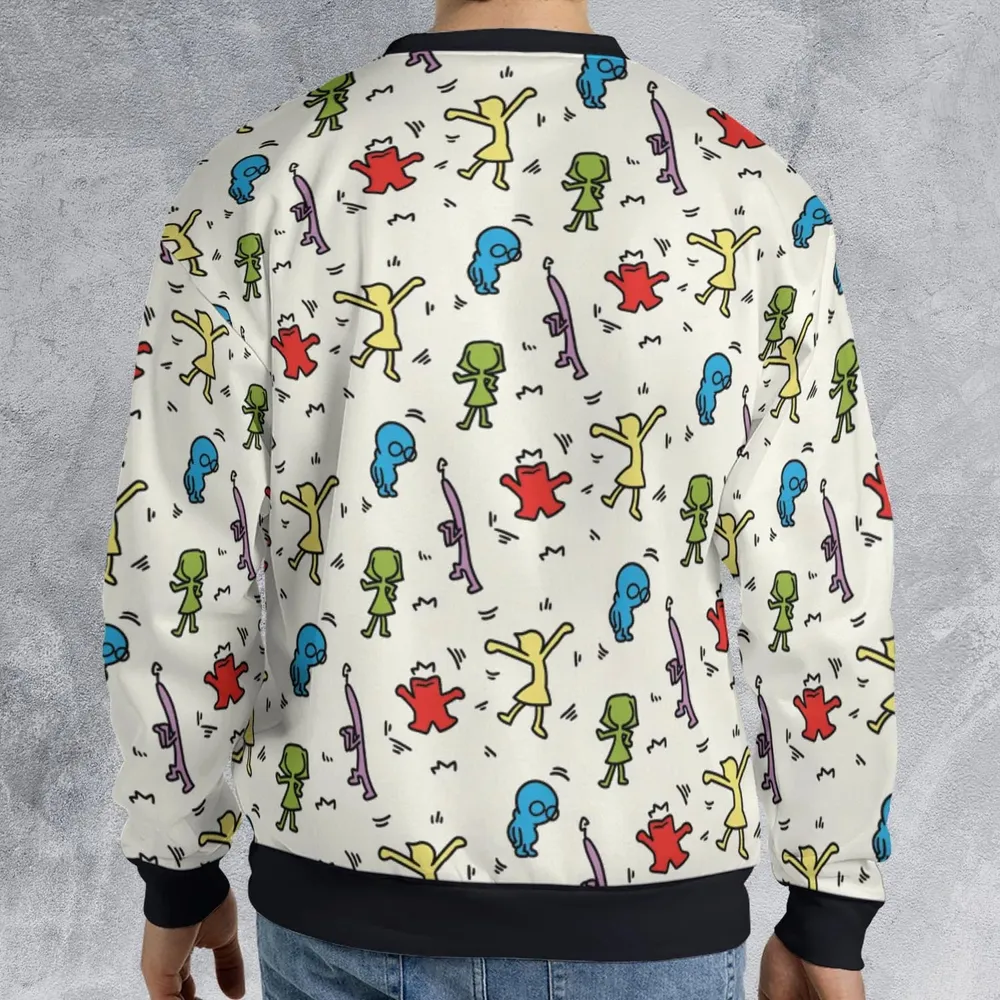 Emotions Pop Inside Out Haring All-over Print Sweatshirt - 2