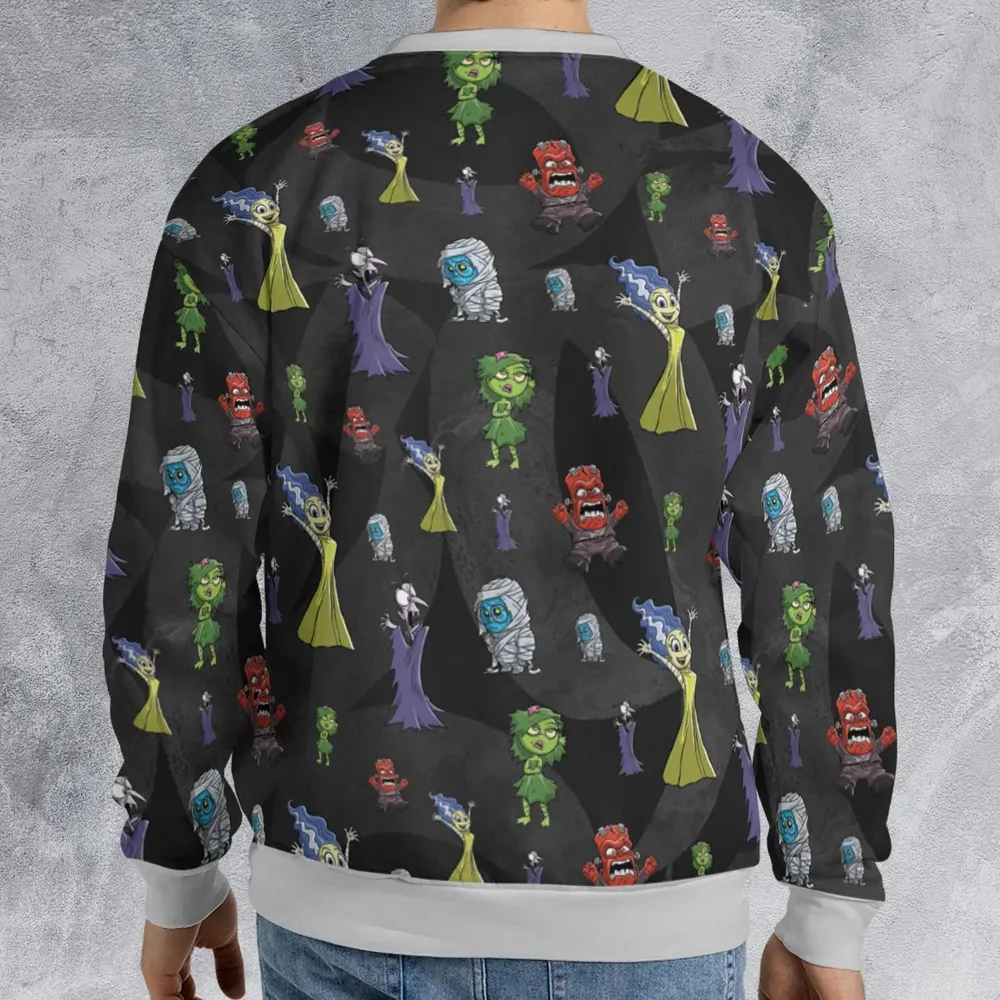 Horror Inside All-over Print Sweatshirt - 2