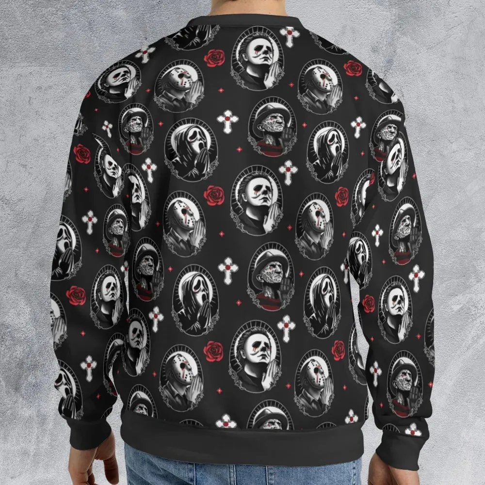 Horror Saints All-over Print Sweatshirt - 2